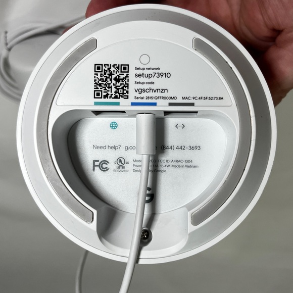 Google Wifi - AC1200 - Mesh WiFi System - Wifi Router - 1500 Sq Ft Coverage - Picture 2 of 3
